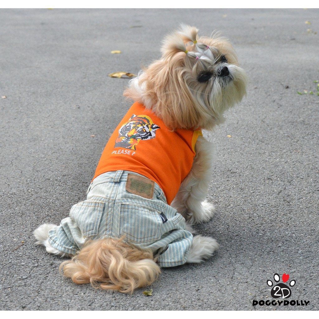 pet-cloths-doggydolly-เสื้อผ้าแฟชั่น-เสื้อผ้าสัตว์เลี้ยง-เสื้อผ้าสุนัข-เสื้อหมาแมว-ชุดกางเกง-c347