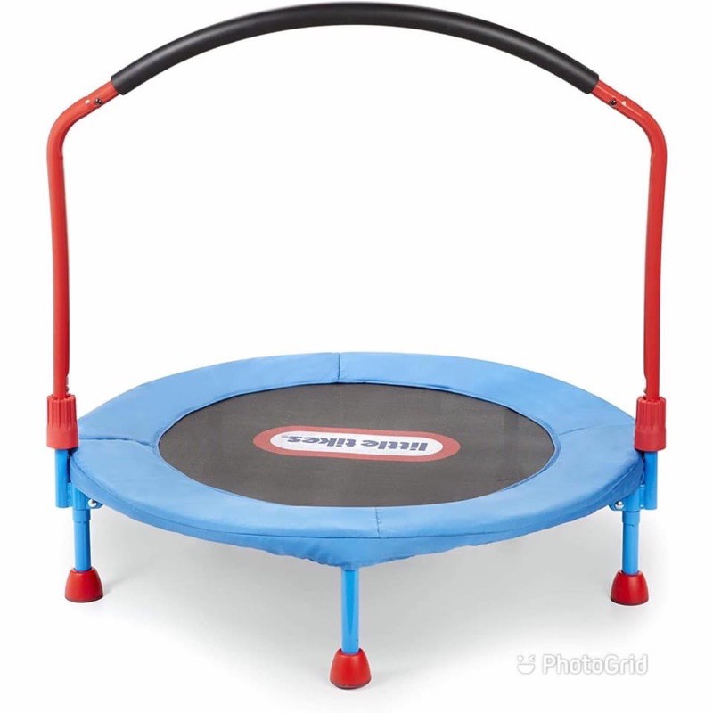 แทรมโพลีนพับเก็บได้-little-tikes-easy-store-3-trampoline