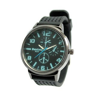 นาฬิกาข้อมือ สายเรซิ่น รุ่น Best Time A220 - Black