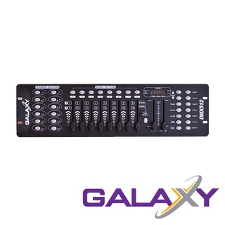 DMX512 GALAXY Controller DMX192 DMX 512 คอนโทรลสำหรับไฟเวที LED moving head ไฟเวทีดนตรี ไฟตบแต่ง ควบคุม dewcomspeed