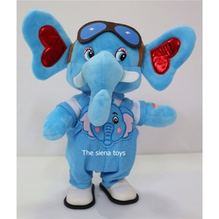 ✽✆✌ตุ๊กตาเต้น ตุ๊กตาช้างเต้นได้มีเพลงช้างภาษาไทย (สินค้าถ่ายจากของจริง100%) เชคของก่อนส่งทุกชิ้นของเล่นตุ๊กตา🎁🎀✨🎗🎈