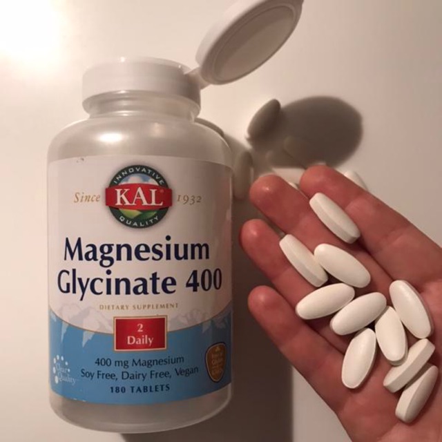 pre-order-ของแท้จากอเมริกา-kal-magnesium-glycinate-400-400-mg-180-tablets