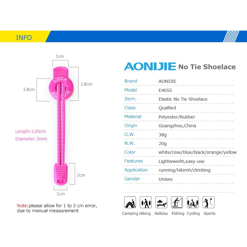 ภาพหน้าปกสินค้าAONIJIE E4055 รองเท้าผ้าใบลําลองสําหรับเด็กผู้ใหญ่ one size เหมาะกับการวิ่งมาราธอน จากร้าน aonijie_running.th บน Shopee