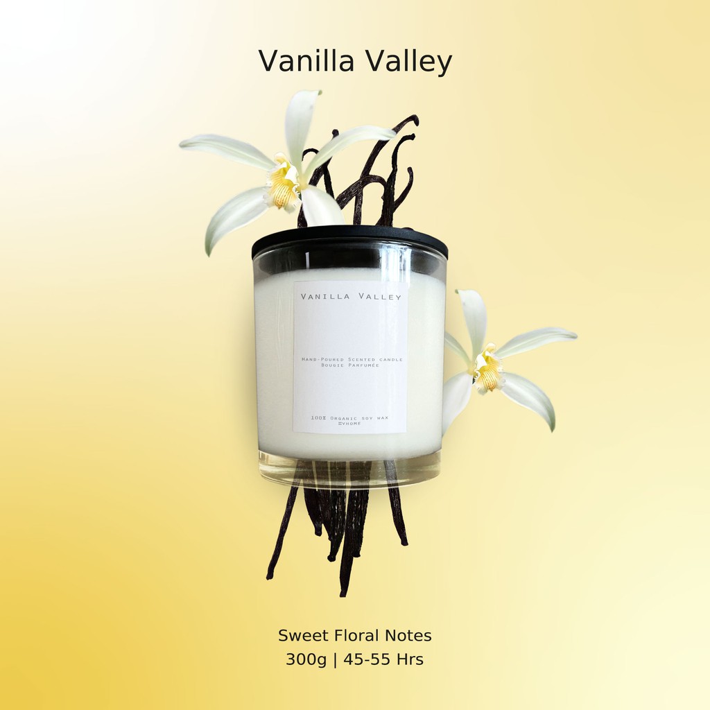 เทียนหอม-กลิ่น-vanilla-valley-300g-10-14-oz-พร้อมฝาปิด-ทำเป็นที่รองเทียนได้-double-wicks-candle-include-lid