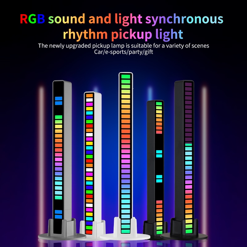 แท่งไฟเปลี่ยนสี-led-แถบไฟ-led-เปลี่ยนสีตามเพลง-ควบคุมไฟ-rgb-แถบไฟเปลี่ยนสีตามจังหวะเพลง