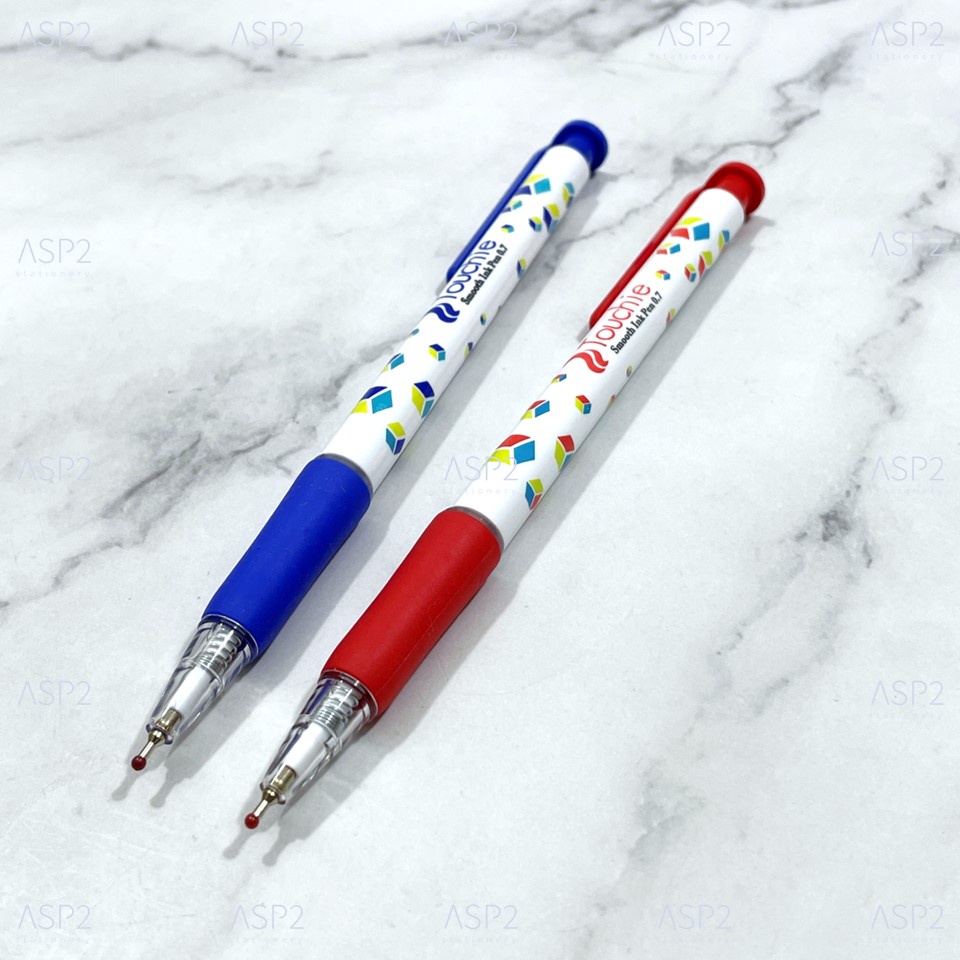 flexoffice-ปากกาลูกลื่น-ปากกาเจล-0-7มม-touchie-รุ่น-fo-gelb022-ปากกาแบบกด-ปากกา-หมึกสีน้ำเงิน-แดง-1ด้าม
