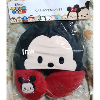 หมอนรองคอ DISNEY TSUM TSUM Mickey Mouse มีฮู้ด ของแท้