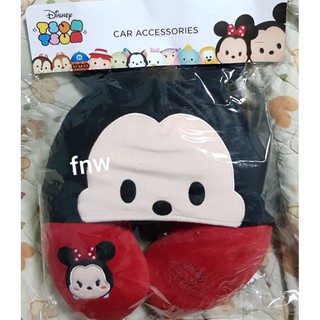 หมอนรองคอ DISNEY TSUM TSUM Mickey Mouse มีฮู้ด ของแท้