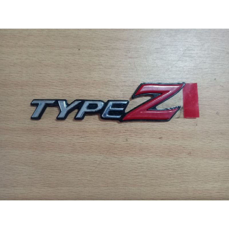 โลโก้ติดhonda-type-z