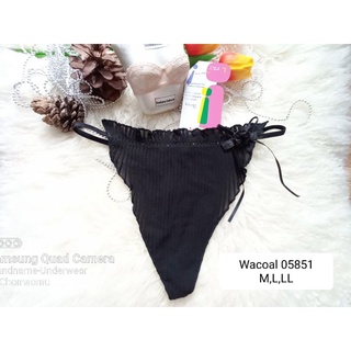 Wacoal (วาโก้) Size M,L,LL ชุดชั้นใน/กางเกงชั้นในทรงจีสตริง(G-string) 05851