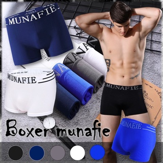 [MNF-07] boxerชาย กางเกงในชาย กางเกงขาสั้น กางเกงในบ๊อกเซอร์ Munafie Boxerman กางเกงในขาเว้า (ขายดีที่1) [Ladybrabra]