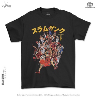 เสื้อยืด ลายการ์ตูนอนิเมะ SLAM DUNK 001เสื้อยืด