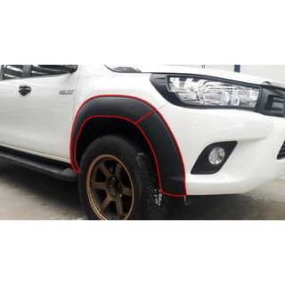 คิ้วล้อ ซุ้มล้อ สำหรับ TOYOTA HILUX REVO ปี 2015 ทรง TRD ขนาด 6 นิ้ว อะไหล่รีโว่ ของแต่งรีโว่ สินค้ามีเก็บเงินปลายทาง