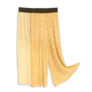 **ส่งฟรี!!** กางเกงขายาว ผ้าลูกไม้ Free size