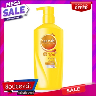 ซันซิล แชมพู สูตรผมนุ่มลื่น เรียบสวย 450 มล. ผลิตภัณฑ์ดูแลเส้นผม Sunsilk Soft &amp; Smooth Shampoo 450 ml