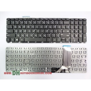 แป้นพิมพ์ คีย์บอร์ดโน๊ตบุ๊ค HP ENVY 15-J Laptop Keyboard  สีดำ (ภาษาไทย-อังกฤษ)