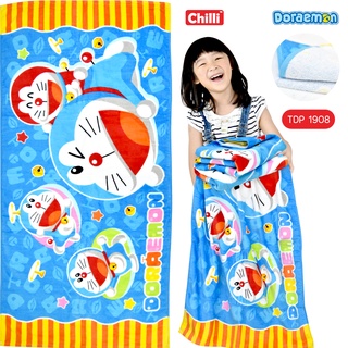 ของแท้ 100% JHC Towel ผ้าเช็ดตัว ผ้าขนหนู ลิขสิทธิ์ Doraemon TDP-1908 ขนาด 27x54 นิ้ว
