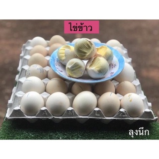 ภาพขนาดย่อของภาพหน้าปกสินค้าไข่ข้าว/ไข่ตัว ราคาส่ง1แผง ราคา129บาท ไข่ฮ้างฮัง ไข่ลูกอ่อน ไข่ข้าวไข่ตัวนึ่งสุก จากร้าน chayuutii บน Shopee