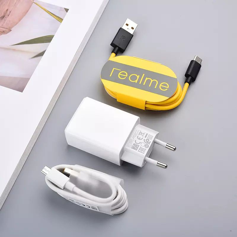 สายชาร์จ-realme-แท้-type-c-micro-usb-adapter-5v-2a-eu-charger-สำหรับ-realme-x2-pro-x50m-5-3i-oppo-reno-2-3