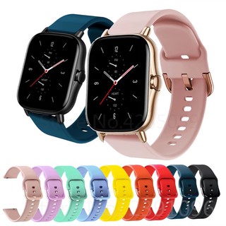 20mm 22mm Soft Silicone iWatch Strap Band for Samsung /Galaxy Watch 42mm Active2 40mm Galaxy Watch 3 for Huami Amazfit