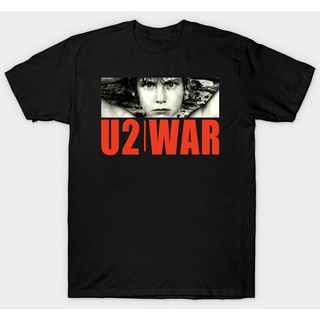 เสื้อยืดผ้าฝ้ายพิมพ์ลาย ใหม่ เสื้อยืดลําลอง ผ้าฝ้ายแท้ แขนสั้น พิมพ์ลายอัลบั้ม War U2 สไตล์เรโทร เหมาะกับฤดูร้อน