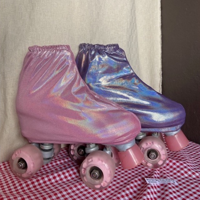 cover-skate-ผ้าโฮโลแกรม-สีมาใหม่-สวยสุด-ที่คลุมสเก็ต-รองเท้าสเก็ต-โรลเลอร์สเก็ต-ไอซ์สเก็ต