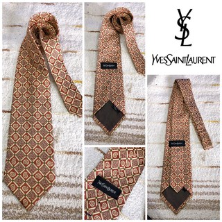 🧣: YSL tie silk แท้💯%