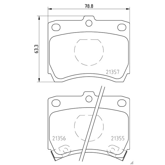 mintex-ผ้าเบรคหน้า-ของอังกฤษ-brake-pad-ฟอร์ด-เอเชีย-ford-asia-festiva-ปี-1982