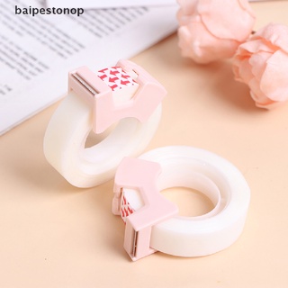 [baipestonop] เทปกาว พร้อมเครื่องมือตัด เทปลบคําผิด มองไม่เห็น เครื่องเขียน ♨ขายดี