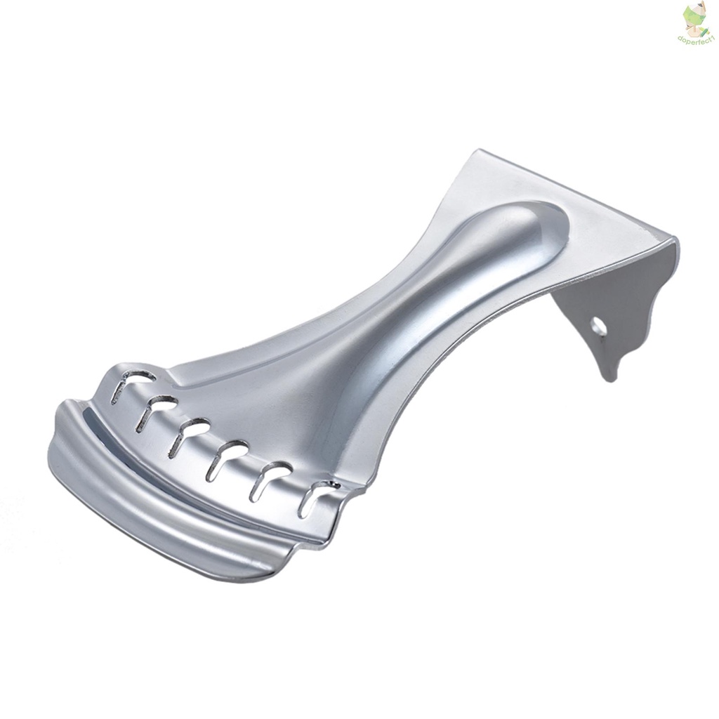 Silver Zinc Alloy Durable Tailpiece for Dobro 6 Strings Resonator