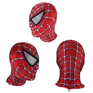 ภาพขนาดย่อของภาพหน้าปกสินค้าหน้ากากคอสเพลย์ Spider Man แบบยืดหยุ่น สําหรับเด็ก และผู้ใหญ่ จากร้าน clothesparadise.th บน Shopee ภาพที่ 2