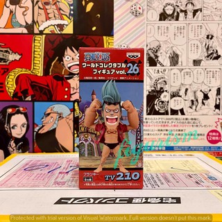 🔥 WCF Franky แฟรงกี้ one piece วันพีซ Vol.26 Tv 210 🔥 ของแท้ ญี่ปุ่น💯