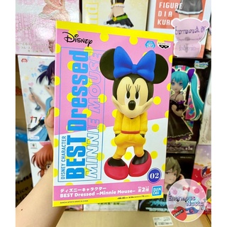 ฟิกเกอร์แท้ ดีสนีย์ มินนี่ เมาส์ สีเอ (!!พร้อมส่ง!!) Disney Character Best Dressed : Minnie Mouse A