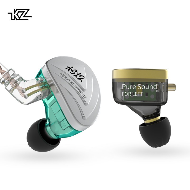 kz-as12-สุดยอดหูฟัง-pure-balanced-6-ไดร์เวอร์-6ba-ถอดสายได้