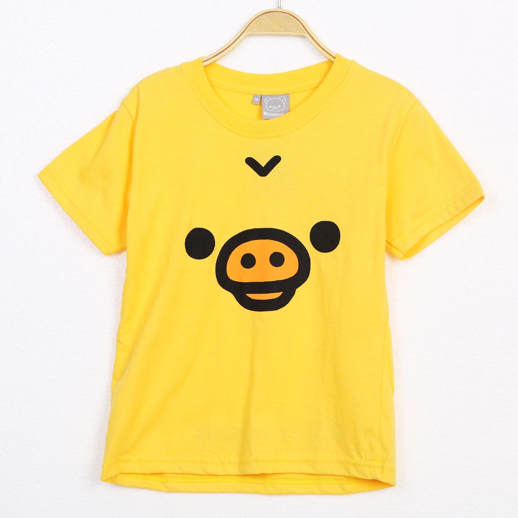 เสื้อยืดเด็ก-คิโรโทริ-no-003-kiiroitori-face-kid-t-shirt-no-003