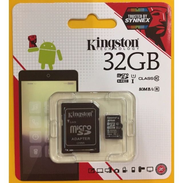 เมมโมรี่การ์ด-kingston-32gb-class10-ของแท้