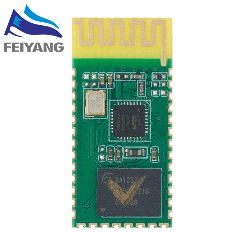 ใหม่ HC-06 HC 06 RF โมดูลตัวรับส่งสัญญาณบลูทูธไร้สาย RS232 TTL เป็น ...