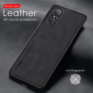 Sheepskin Leather Phone Fundas For Huawei Nova 9 SE Case Huawey Nova9 9SE Nova9SE 4G 5G Camera Protection Silicone Bumper Cover