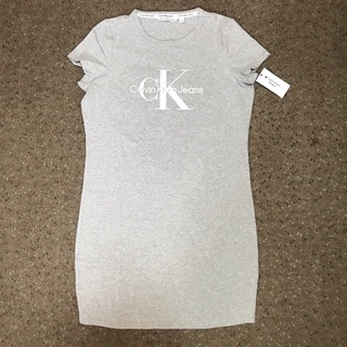 Dress Ck (Cavin Klein) พร้อมส่งแท้จากusa สีเทา size M