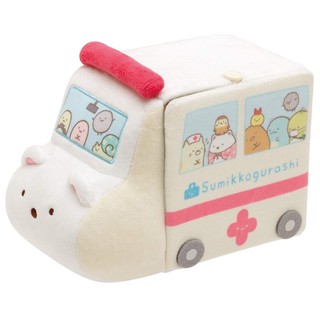 แท้ 100% จากญี่ปุ่น ตุ๊กตา รถพยาบาล ซานเอ็กซ์ ซูมิโกะ San-X Sumikko Gurashi Ambulance for Plush Toy