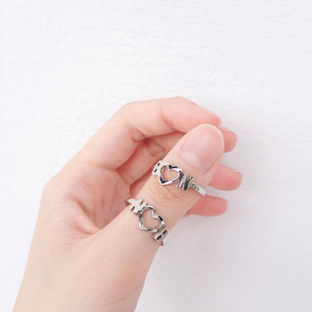 love-ring-แหวนคู่รัก-สั่งทำตัวอักษรเองได้-แหวนhandmade-มีสีเงิน-ทอง-เงินดำ