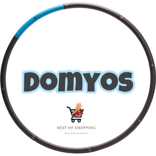 ฮูล่าฮูป ฮูลาฮูป Hula Hoop ฮูล่าฮูปถ่วงน้ำหนัก น้ำหนัก 1.4 กก. DOMYOS PILATES TONING WEIGHTED HOOP 1.4 KG