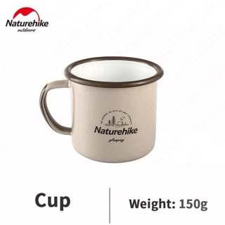 +พร้อมส่ง+Naturehike แก้วน้ำอินาเมล (Enamel Mug)แก้วน้ำแคมป์ปิ้ง