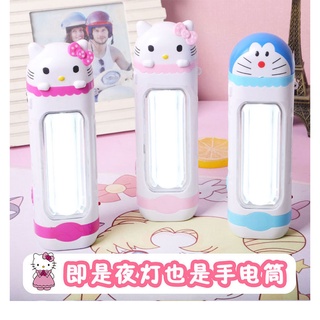 ไฟฉาย Led อเนกประสงค์ แบบพกพา ลายการ์ตูนโดราเอมอนน่ารัก แบบชาร์จไฟได้ เหมาะกับใช้กลางแจ้ง สําหรับหอพักนักเรียน