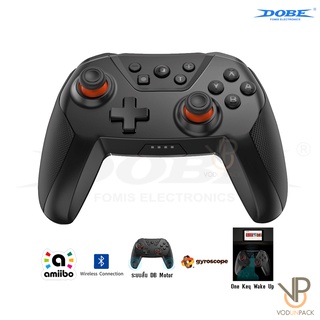 สินค้า [DOBE™] Joy Pro Dobe จอยโปร Nintendo Switch Pro ปลุกเครื่องได้ ของแท้ 100% รุ่น TNS-0118 B / TNS-0118A จอยนินเทนโด้