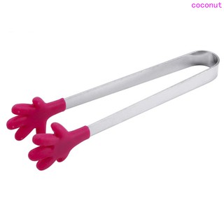 Portable Mini Silicone Hand Shape Muffins Pancakes Cookies Chocolate Tongs Serving Clips Kitchen Gadgets