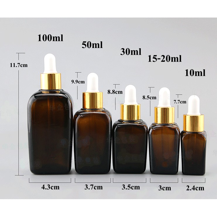 ภาพหน้าปกสินค้าพร้อมส่ง10/15/20/30/50/100ml ขวดสี่เหลี่ยมขวดแก้วสีชาขวดแก้วสีน้ำตาลแบบหยด จุกแบบดรอปเปอร์dropperขวดเติมขวดเซรั่มขวดเติม จากร้าน mebranddee บน Shopee