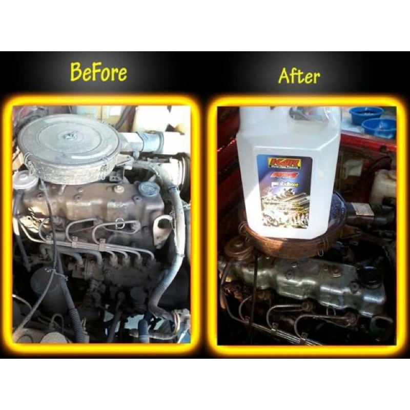 น้ำยาล้างเครื่อง-ภายนอกสีแดง-ยี่ห้อkar-engine-clean-5ลิตร-ล้างคราบน้ำมัน-จารบี