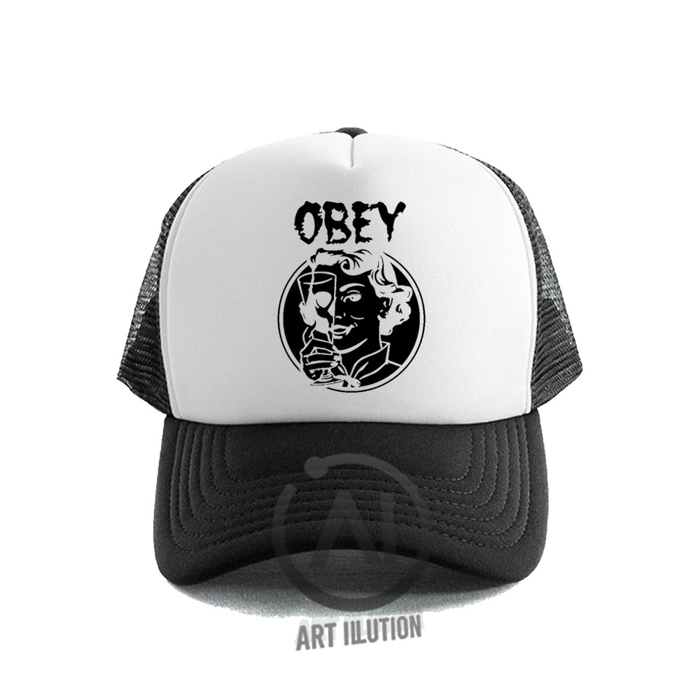 หมวกรถบรรทุก-หมวกตาข่ายพรีเมี่ยม-obey-fall-14