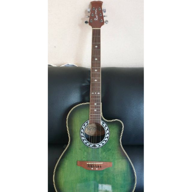 กีต้าร์โปร่งมือสอง ReedMan RM40 (โปร่งไฟฟ้า) USA | Shopee Thailand